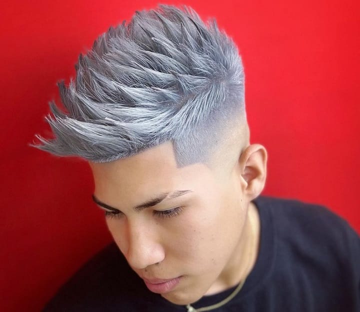 Silver Dyed Spikesweird hairstyles for men
weird man haircut
weird men haircut
