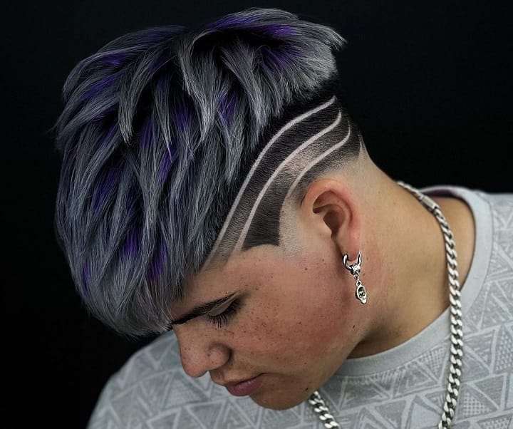 Silver Violet Textureunique hairstyles for men
unique male haircuts
weird boy hairstyles
