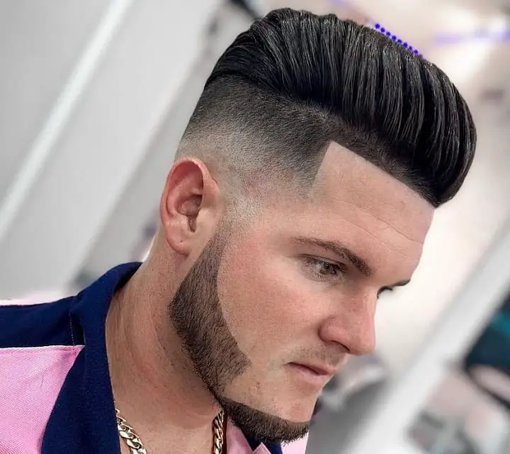 Undercut Pompadour Shape Up