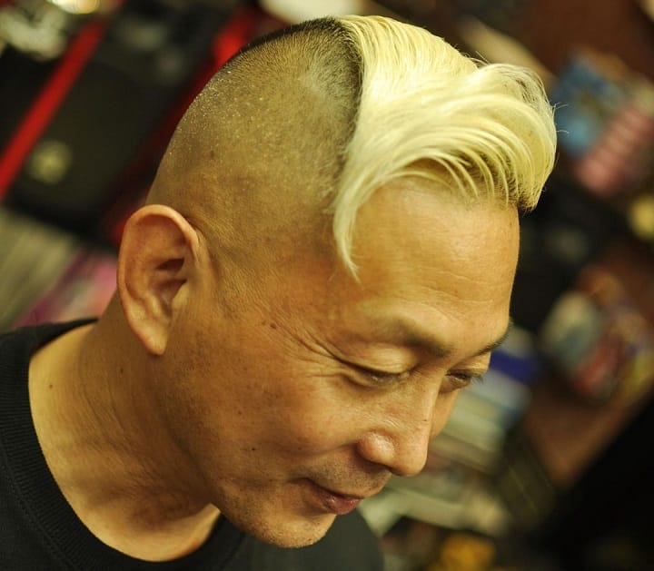 Bleached Side Undercut