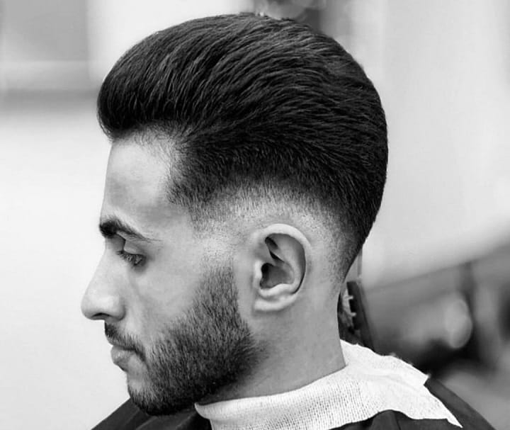 Curved Fade And Blow Back