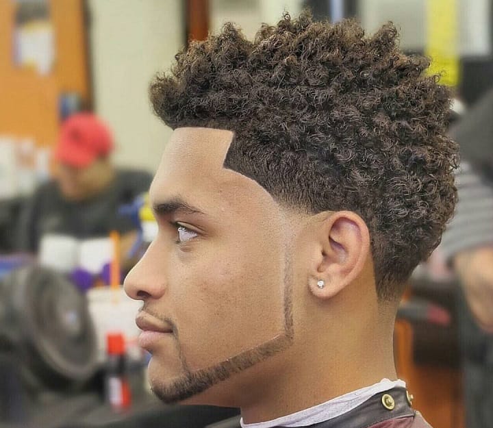 Mid Fade With Textured Top 
