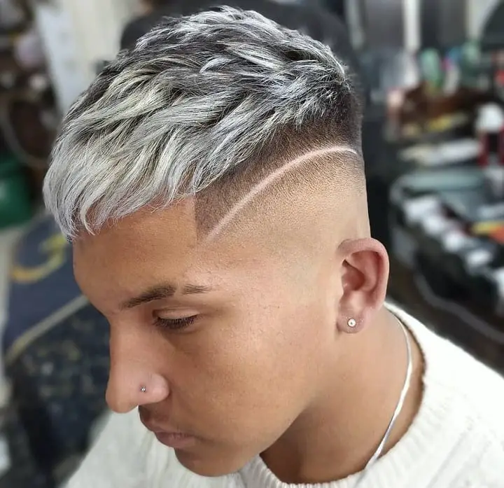 Platinum Highlights Spiky Top