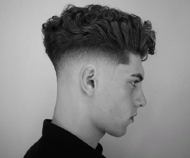 Wavy Faux Hawk