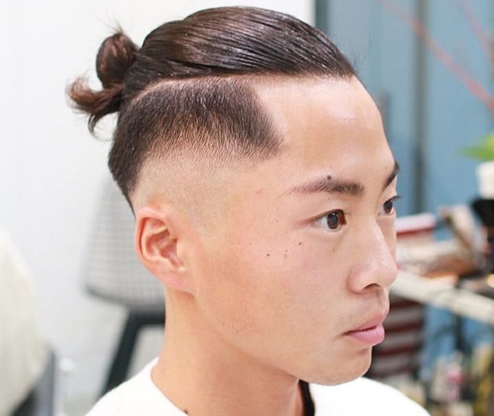 Man Bun Japanese Hairstyle
