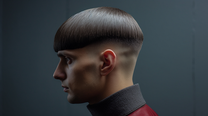 Bowl Cut Thick Haircut