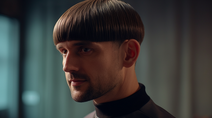 Classic Bowl Cut Hair