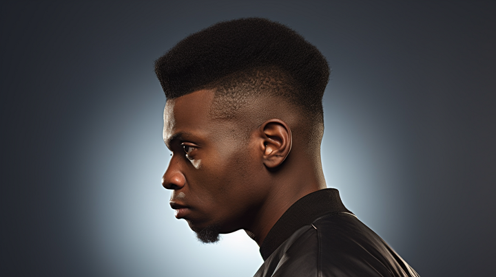 Flat Top Frohawk Hairstyle
