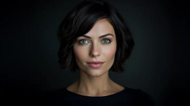 Layered Medium Bob Hairstyle