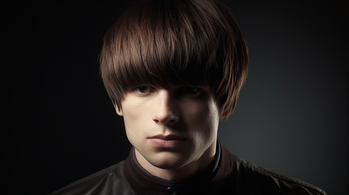 Long Bowl Cut Hair