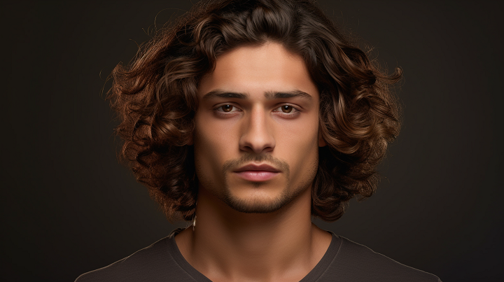 Medium Length Curly Hairstyle