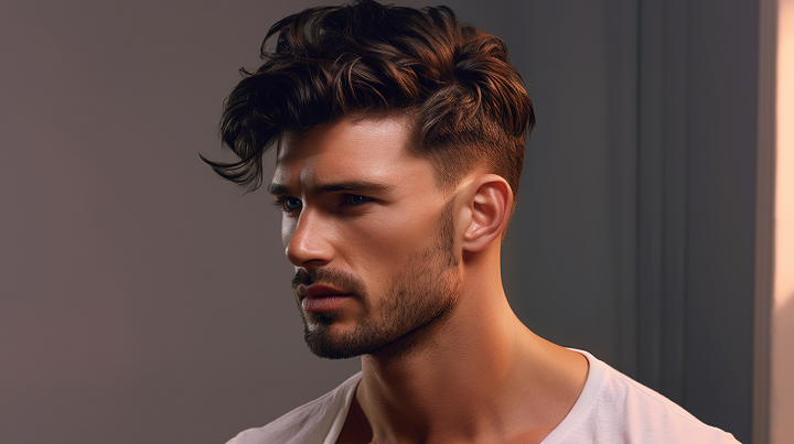 Men's Hairstyle For Wavy Hair