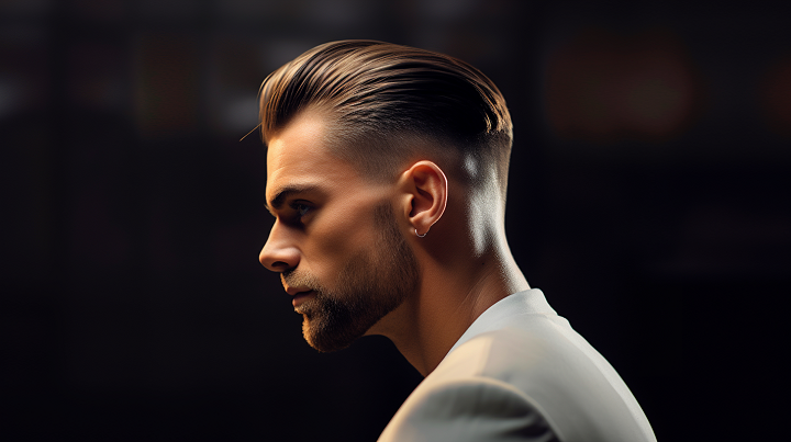 Slicked Back Hairstyle