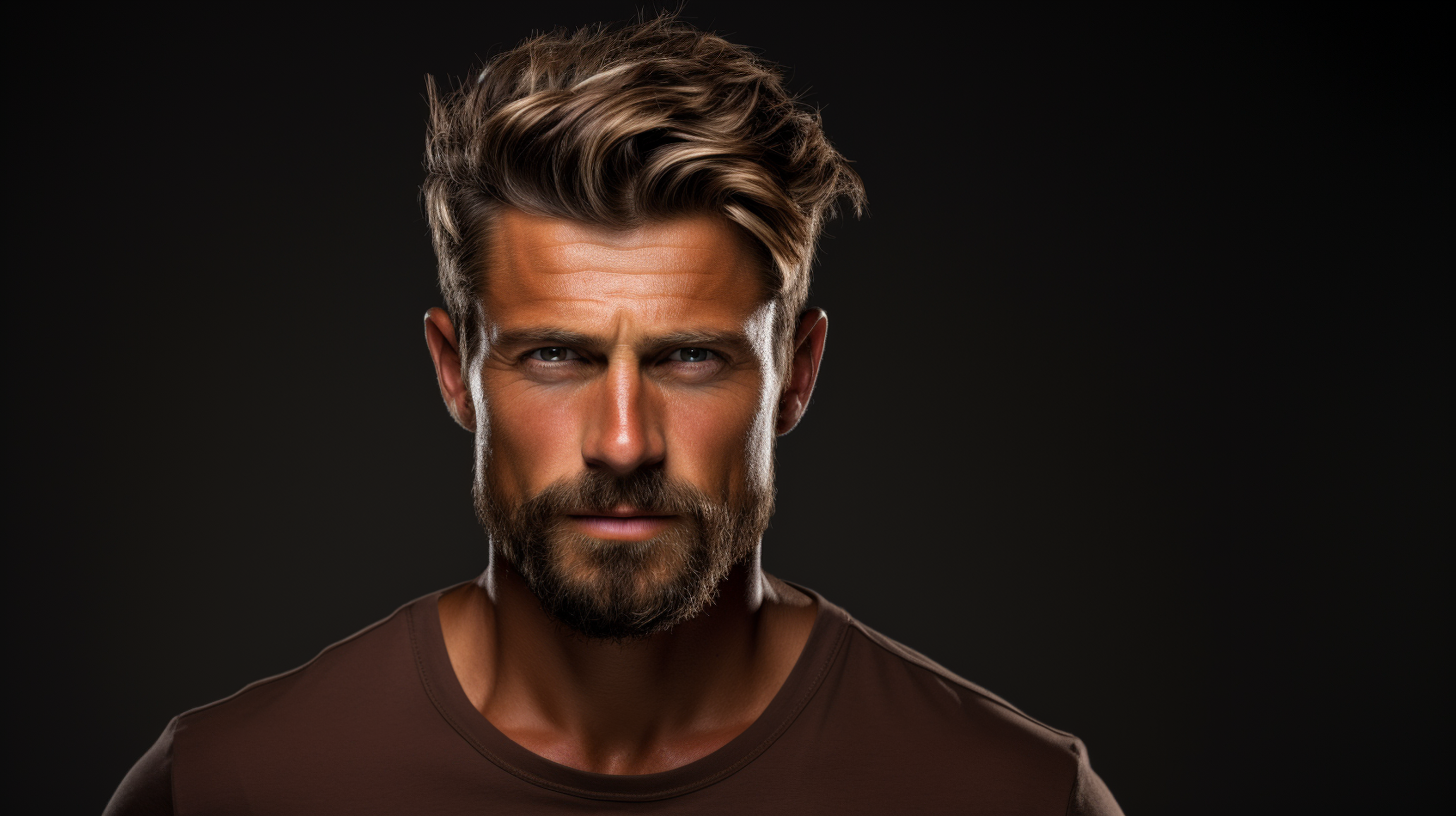 high taper crop top haircut for men