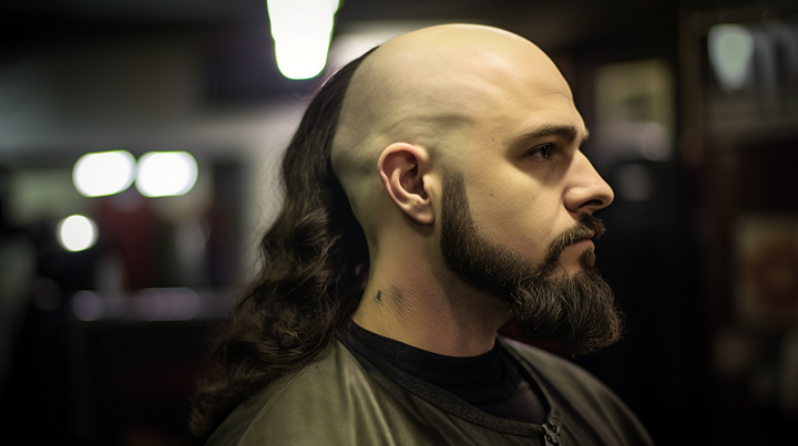 Clean Shave Skullet Hairstyle