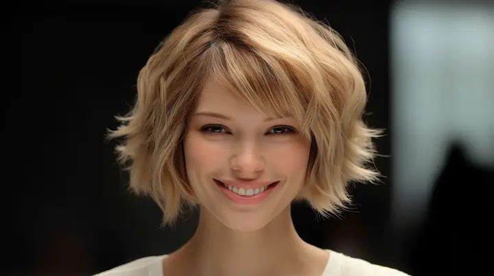 Cute Short Feathered Bangs Haircut