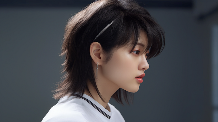 Korean Mullet Hairstyle