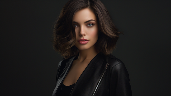 Sexy Over-the-Shoulder Bob Hairstyle