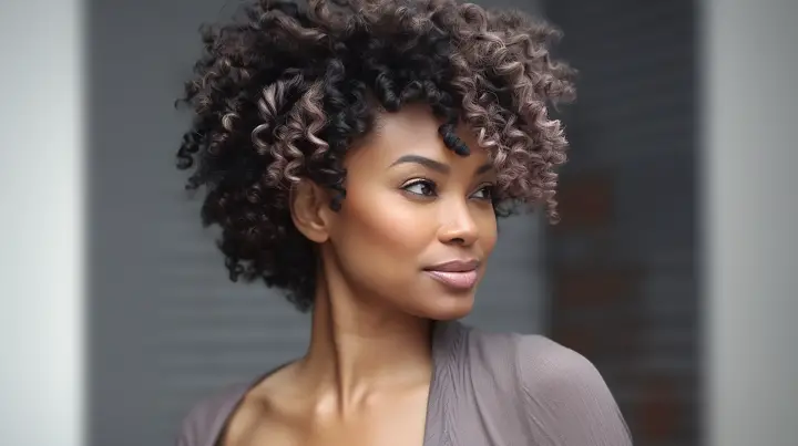 Short Curly Hair for Black Women