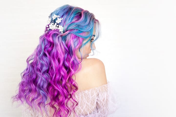 Purple Hair Color Ideas Women
