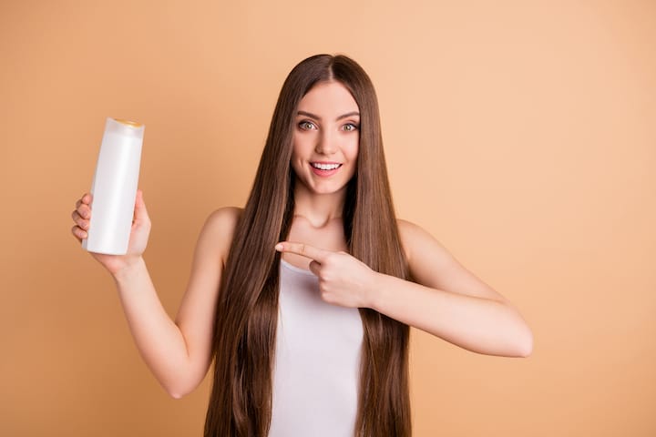 Straightened Hair Shampoo and Conditioner