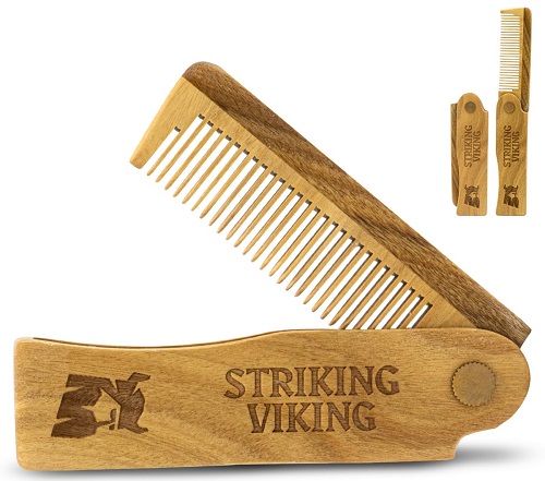 Folding Wood Comb by Striking Viking
