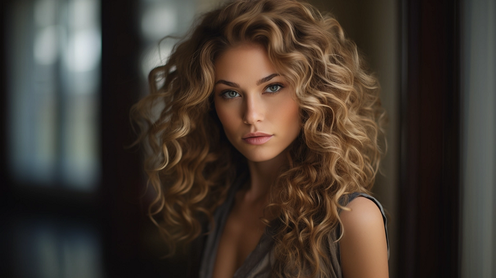 Loose Wavy Perm Hairstyle