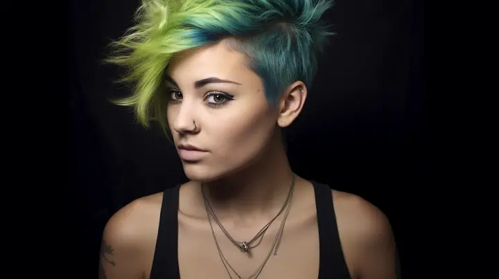 Mohawk Pixie Scene Hair