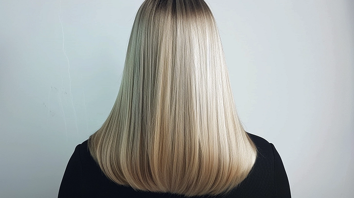 Blonde Ombré U-Shaped Hair