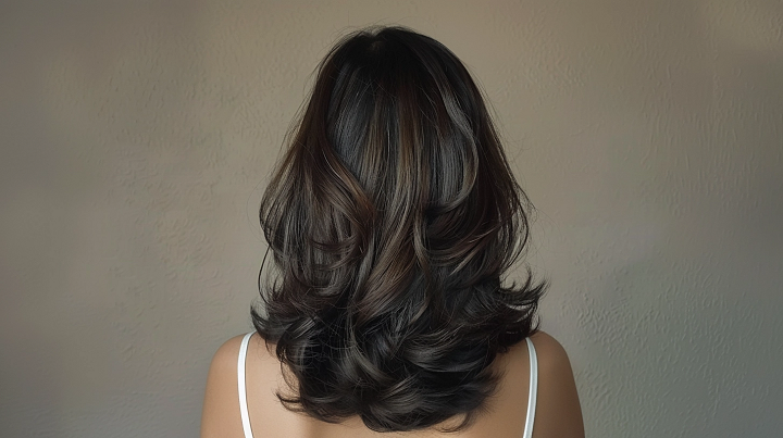 Voluminous U-Shaped Hair