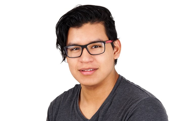 Latino Man With Glasses