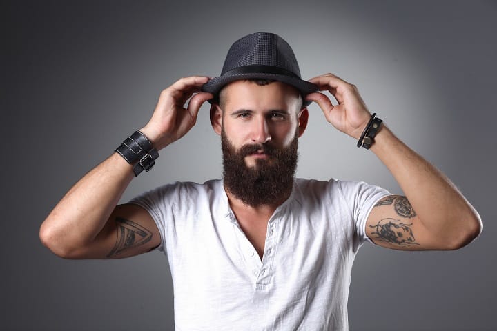 Bearded Man With a Hat