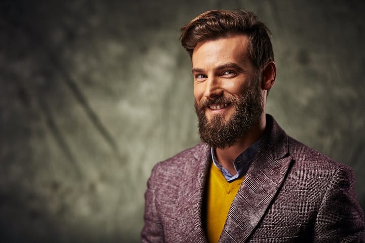 Bearded Man With an Elegant Look