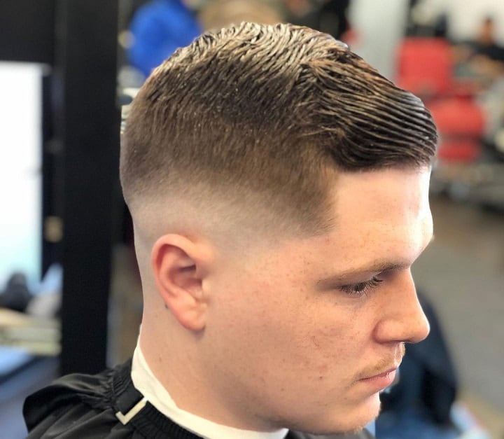 Blurry Fade Comb Style