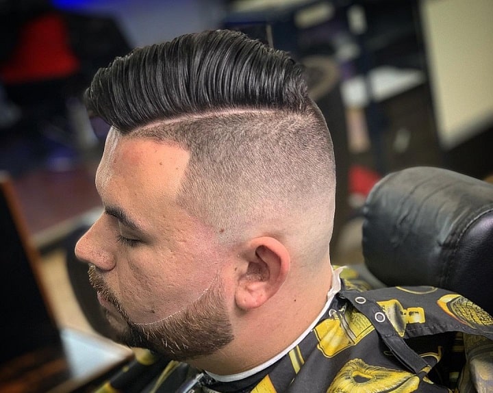 Burst Fade With Part