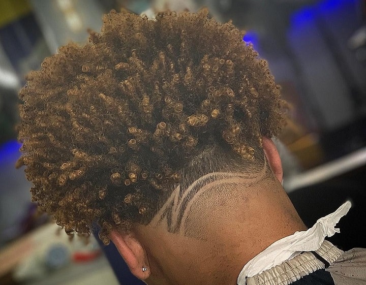 Curly Top Hair With Signature Back Cuts