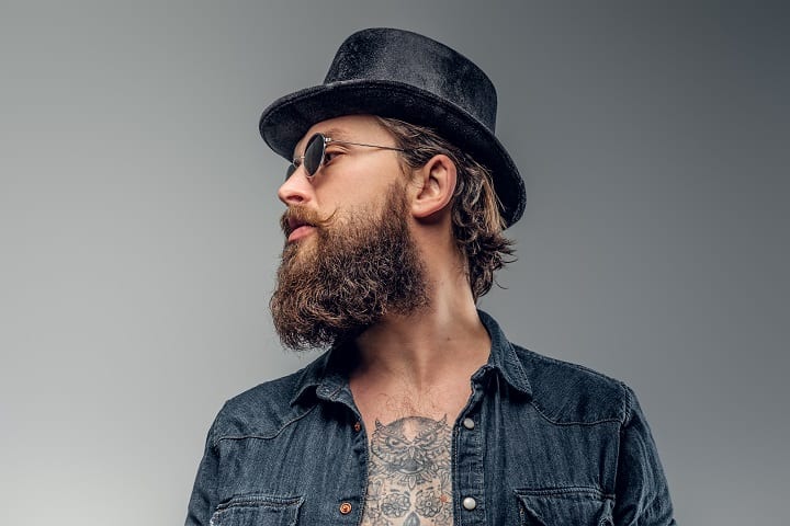 Five Month Beard Man With a Hat