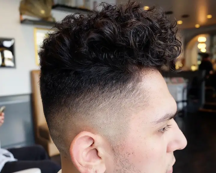 Front Curls With Fade