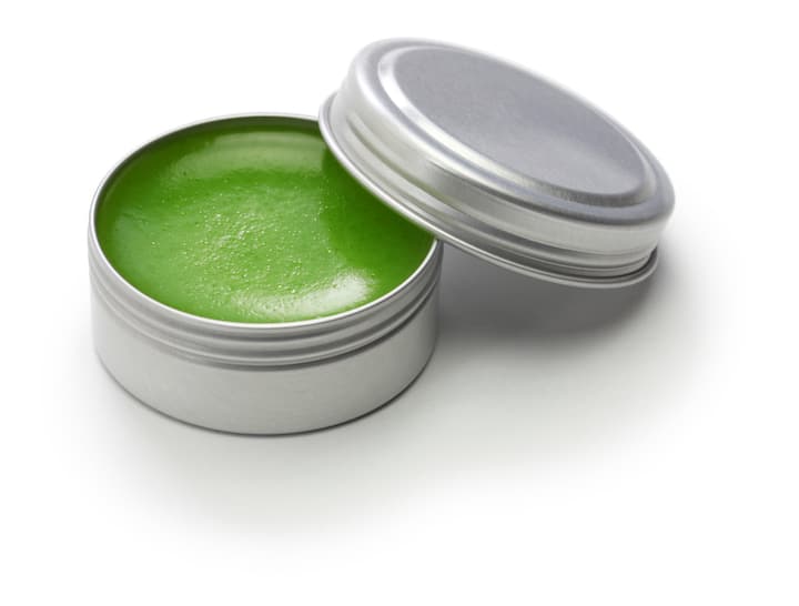 Green Pomade In a Small Tin