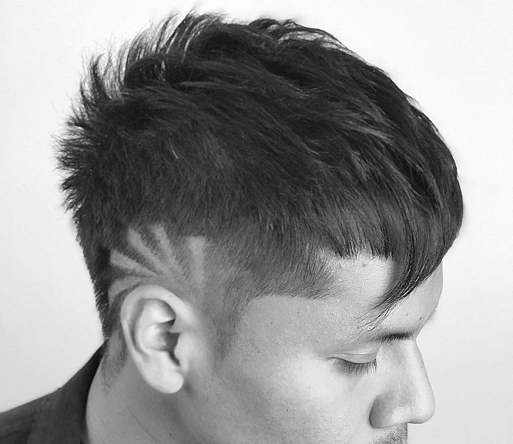 Hair Design Fade And Mohawk