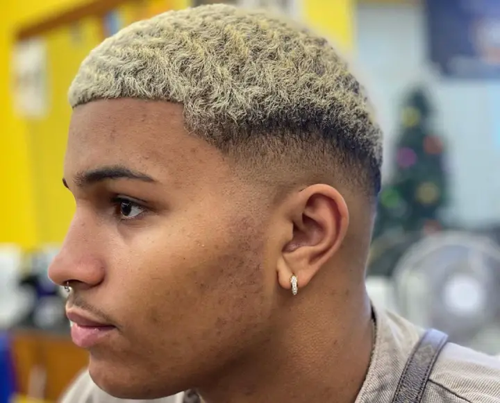 Low Fade And Bleached Top