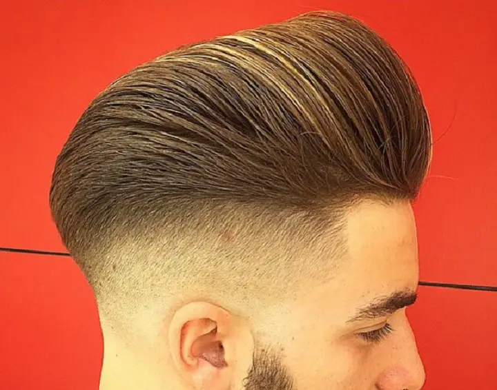 Low Fade and Pompadour