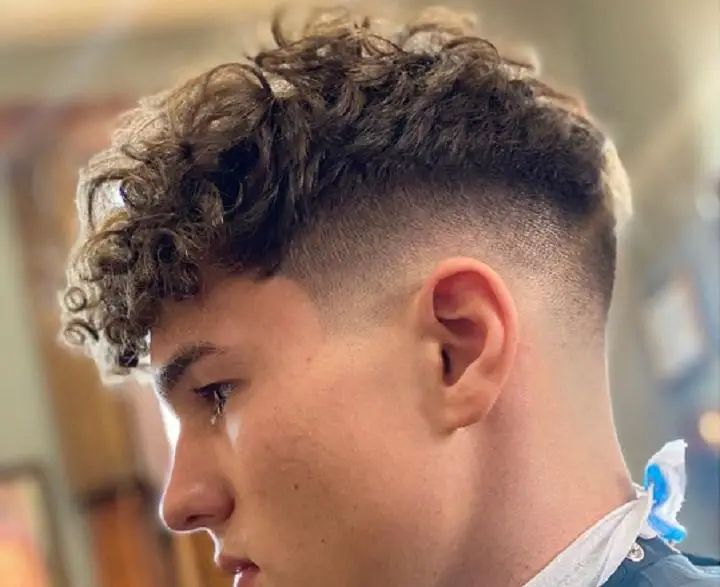 Low Fade Curly Top