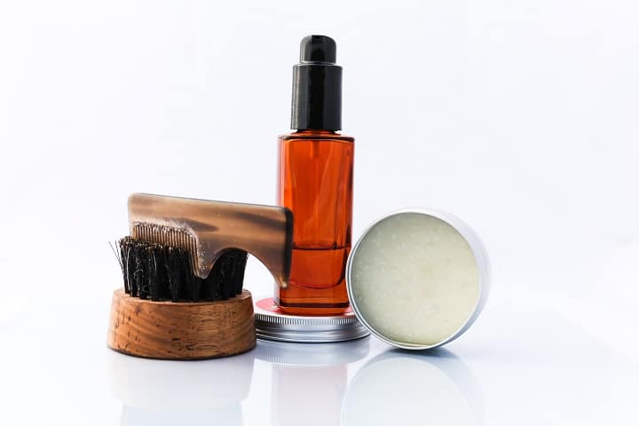 oil and balm for beard
