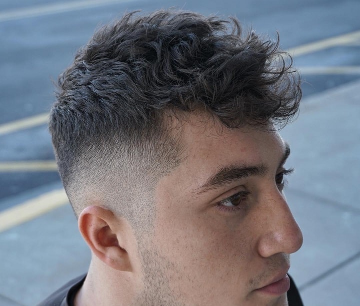 Shadow Fade Wavy Hair