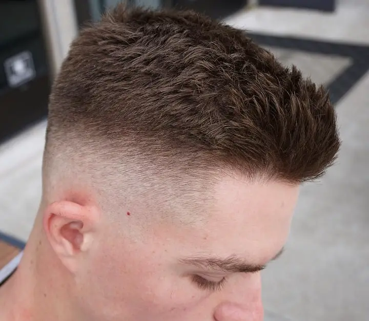 Skin Fade Spiked Haircut