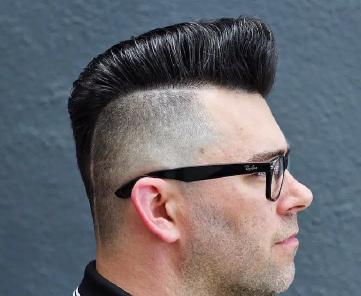 Zero Fade Rockabilly Quiff